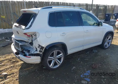 2015 Volkswagen Tiguan R-Line z USA, uszkodzony, nr VIN WVGBV7AX9FW601746